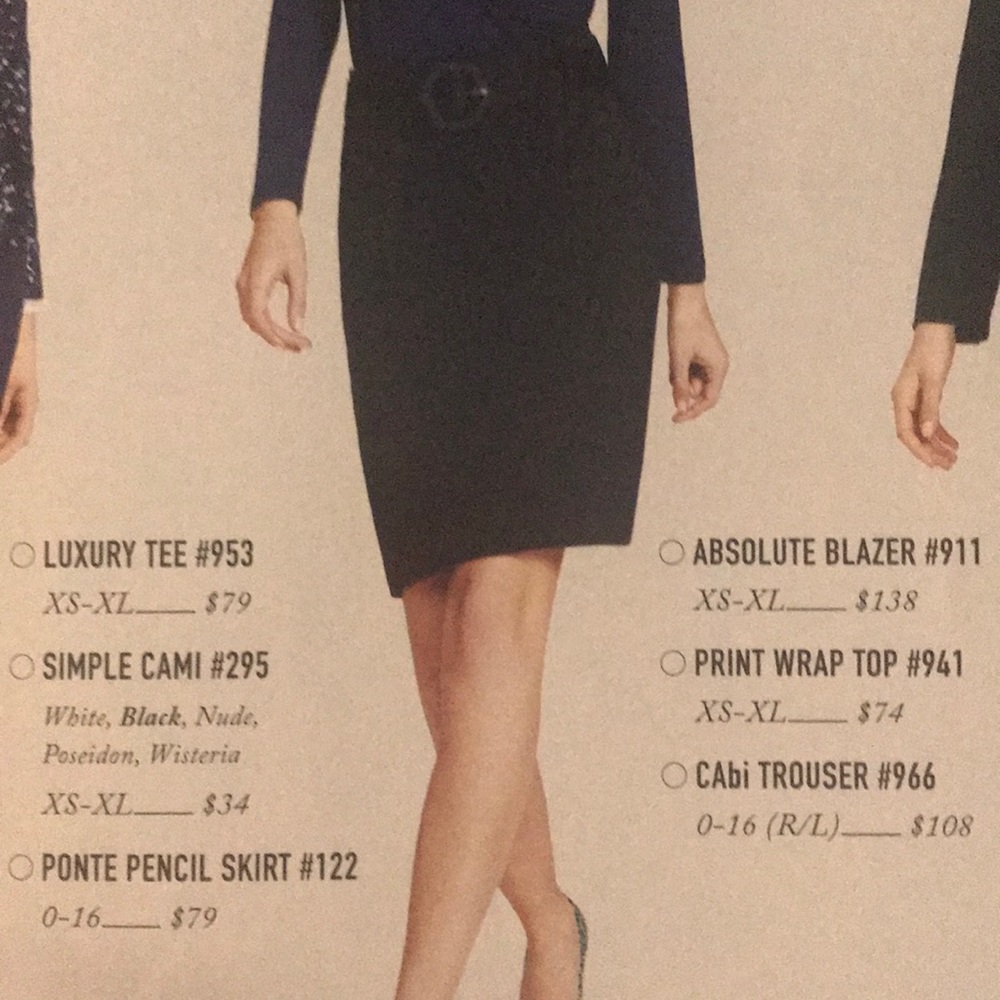 Cabi Pinter Pencil Skirt